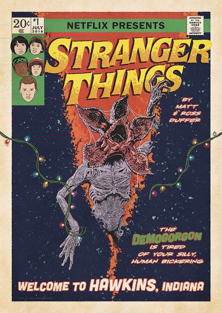 Andrew Swainson — STRANGER THINGS - LARGE SIZE VARIANT